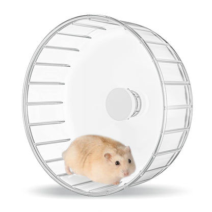 BUCATSTATE 6.7" Silent Exercise Wheel for Dwarf Hamsters