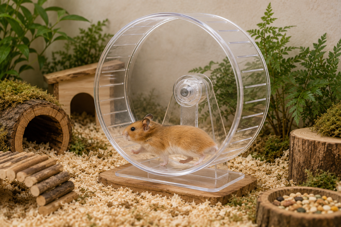 Silent Large Exercise Wheel for Hamsters