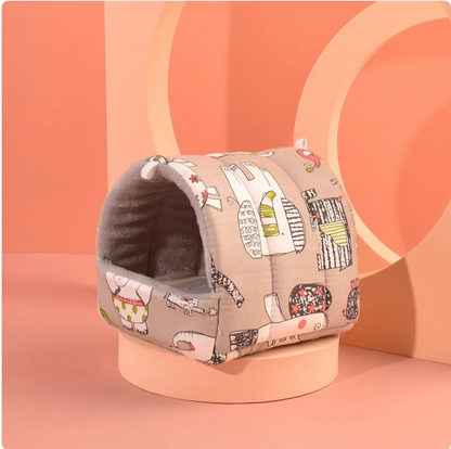 Cozy Cotton Hamster Nest Hideout